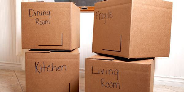 Beschriftete Umzugskartons für Küche und Esszimmer – Umzugskartons in Gießen